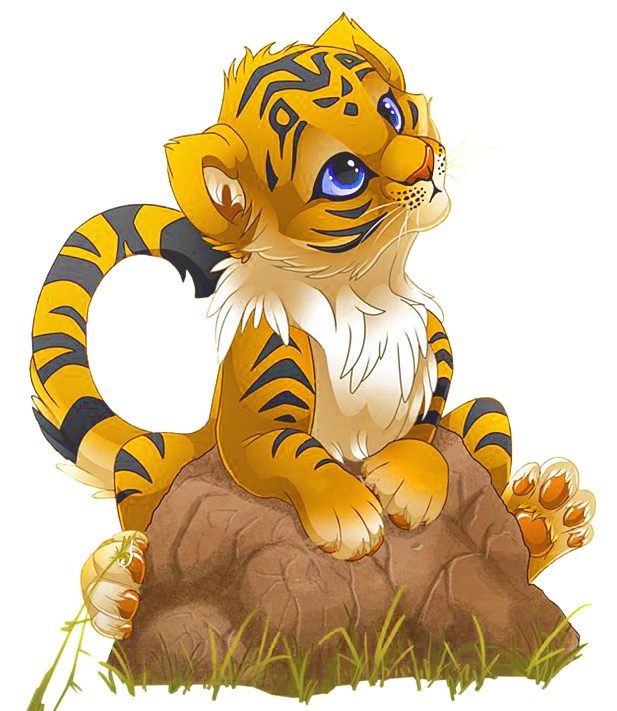 Gambar Harimau Kartun PNG