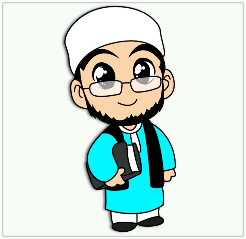 Gambar Kartun Muslim Laki-laki