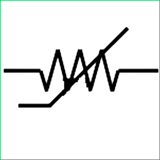 Simbol Listrik Magneto Resistor