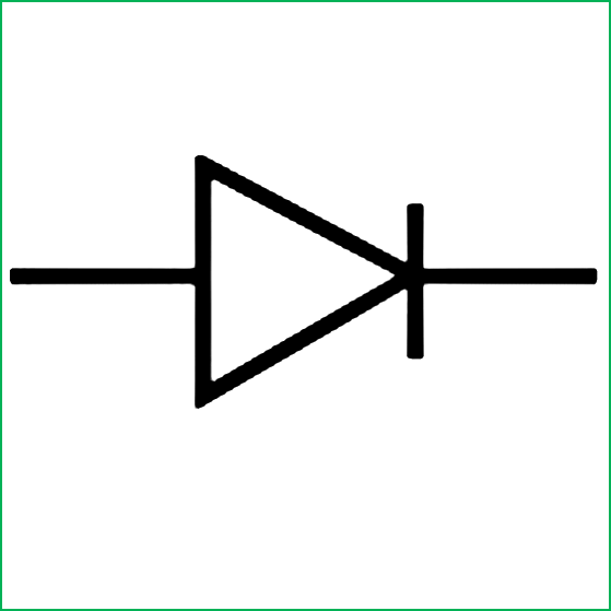 Simbol Listrik PN Junction Diode