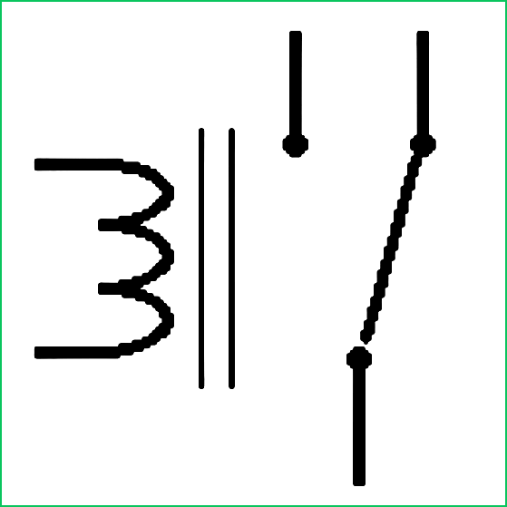 Simbol Listrik Sakelar Relay