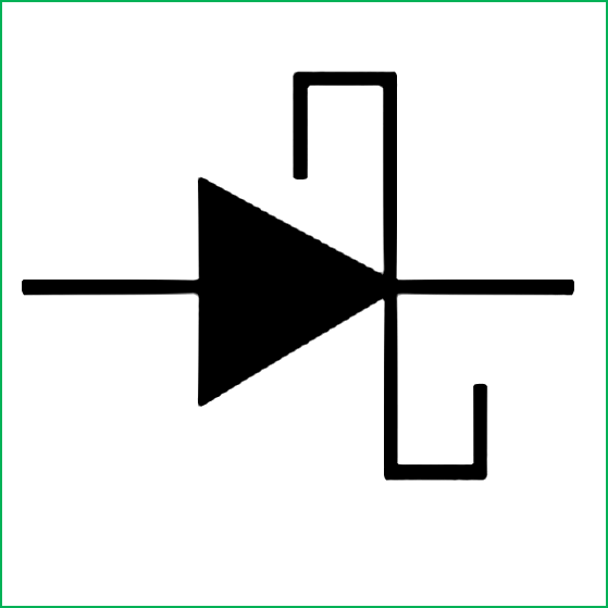 Simbol Listrik Schottky Diode